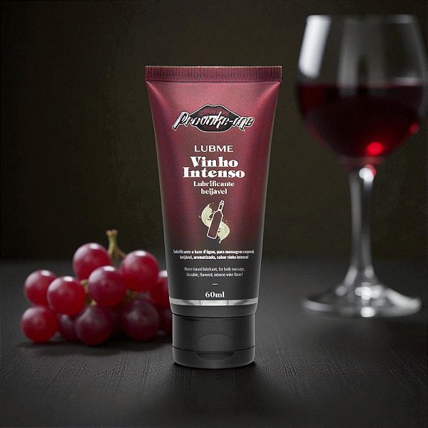 LUBME LUBRIFICANTE PREMIUM - VINHO INTENSO 60ML