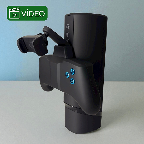 MASTURBADOR ROBÔ AUTOMÁTICO VAI E VEM | SUPORTE PARA CELULAR