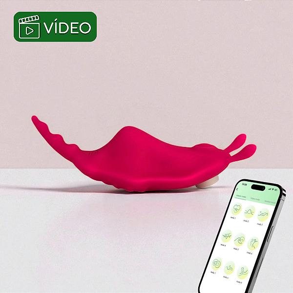 VIBRADOR DE CALCINHA - BUTTERFLY | FUNCIONA POR APLICATIVO