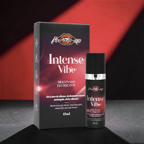 INTENSE VIBE | LUBRIFICANTE SILICONADO COM EFEITO ELETRIZANTE 15ML