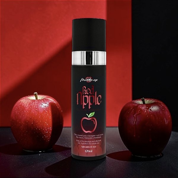 ÓLEO DE MASSAGEM CORPORAL RED APPLE - CHEIRINHO DE MAÇÃ