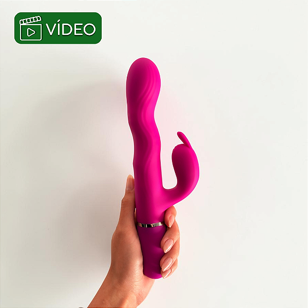 VIBRADOR LAURSEN | ESTÍMULO POR ONDULAÇÕES | RECARREGÁVEL