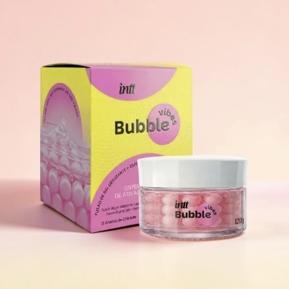 BUBBLE VIBES | LUBRIFICANTE COM ESFERAS QUE EXCITAM