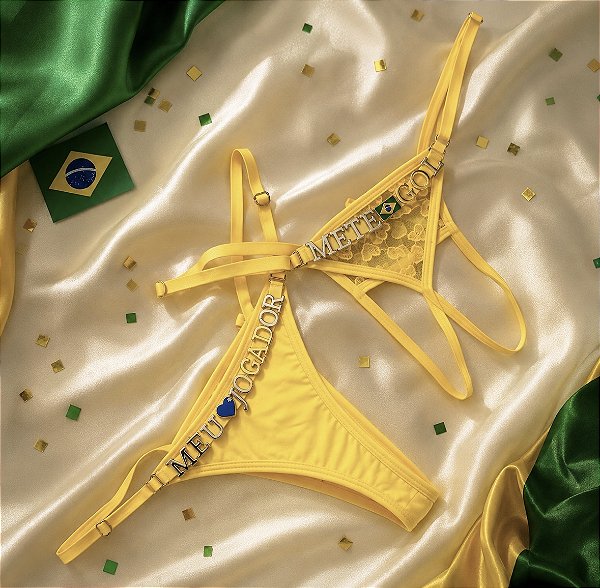 CALCINHA PERSONALIZÁVEL COPA DO MUNDO!