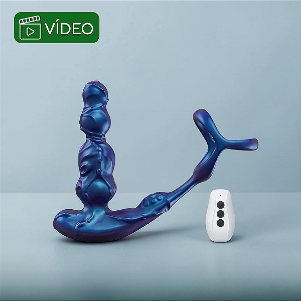 MASSAGEADOR DE PRÓSTATA COM CONTROLE REMOTO | GIRA