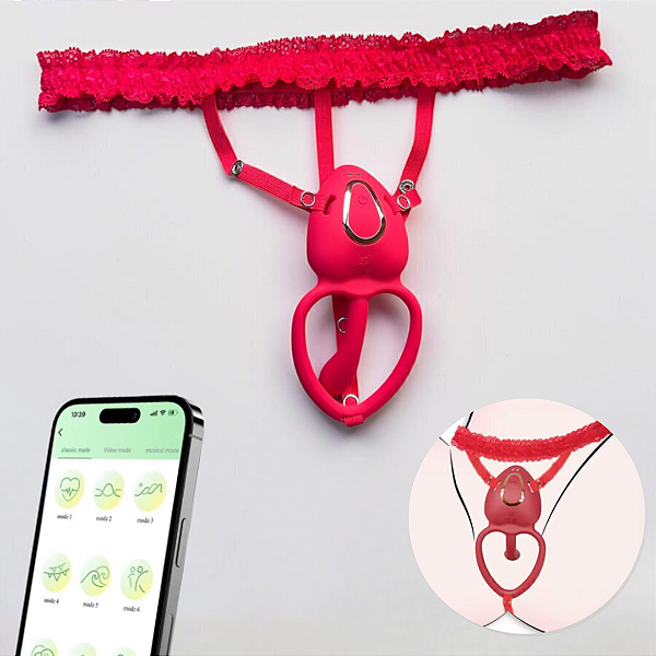 VIBRADOR DE CASAL VIVI | POR APLICATIVO!