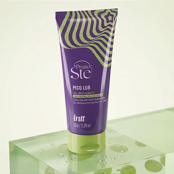 LUBRIFICANTE PICO LUB UVA VERDE - GEL DESLIZANTE BEIJÁVEL