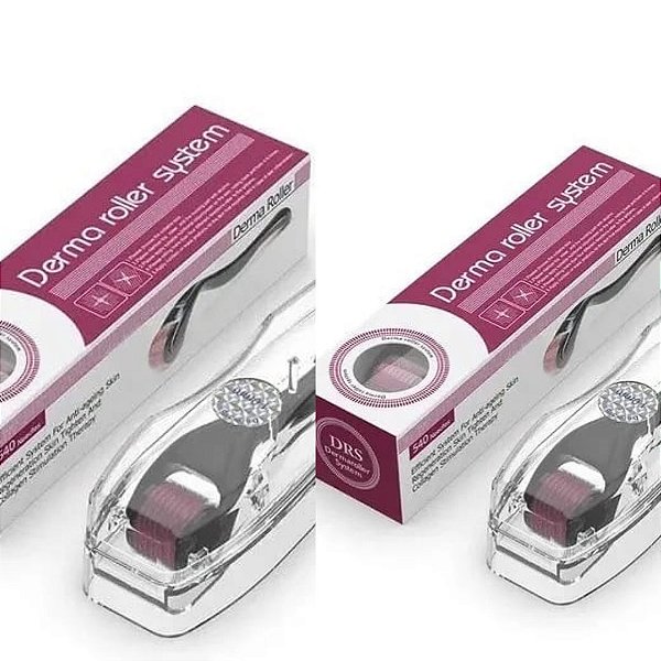 2 Dermaroller 0,5mm System 540 Agulhas
