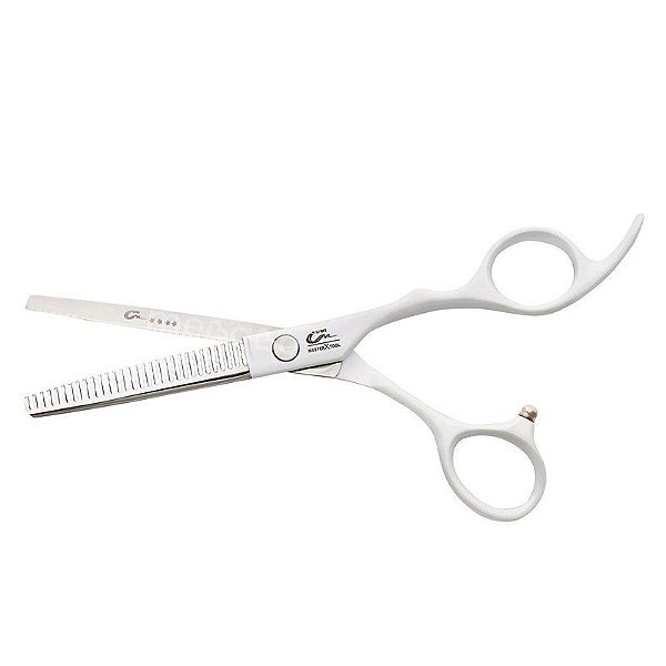 Tesoura Umi Desbaste Desfiadeira ML03B-630 Branca 6.0 Polegadas