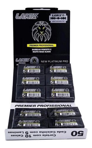 lamix premium 50 lâminas vira 100