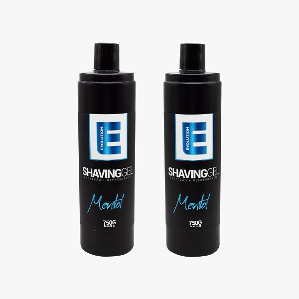 kit 2 shaving gel evolution (alfa looks ) 750ml
