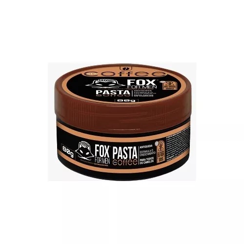Cera Capilar Modeladora Da Brilho Coffe 80g - Fox For Men