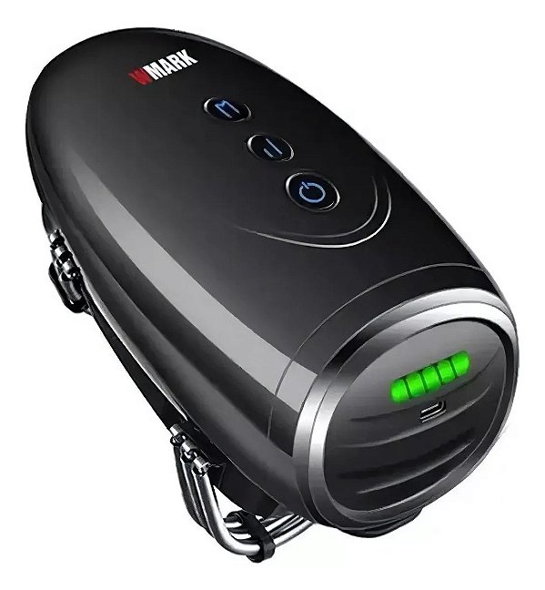 Massageador Para Barboterapia Sem Fio Wmark Bivolt Cor Preto