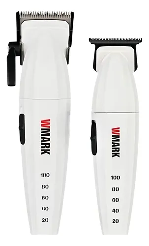 Kit Profissional Corte Acabamento Wmark Ng 8632 Branco