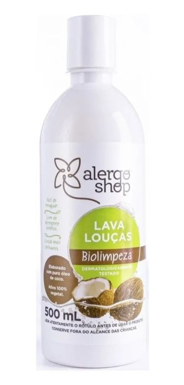 Lava-Louças Hipoalergênico Biolimpeza Alergoshop
