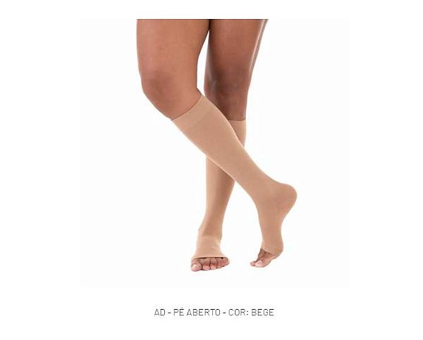 Meia de Compressão 3/4 AD Venosan Ultraline Bege 20-30mmHG