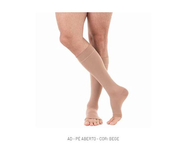 Meia de Compressão 3/4 AD Venosan Comfortline Bege 20-30mmHG