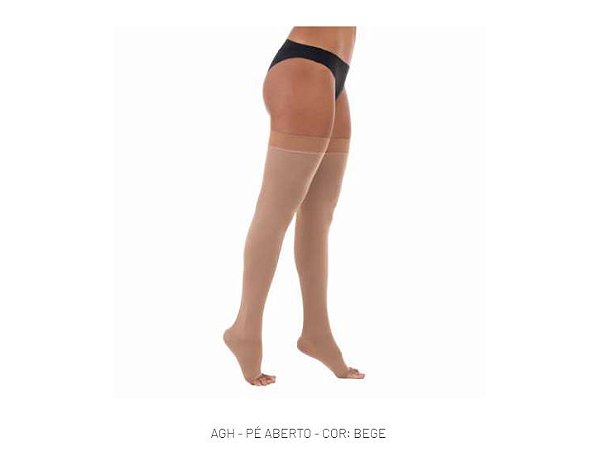 Meia de Compressão 7/8 AGH Venosan Comfortline Bege 20-30mmHG