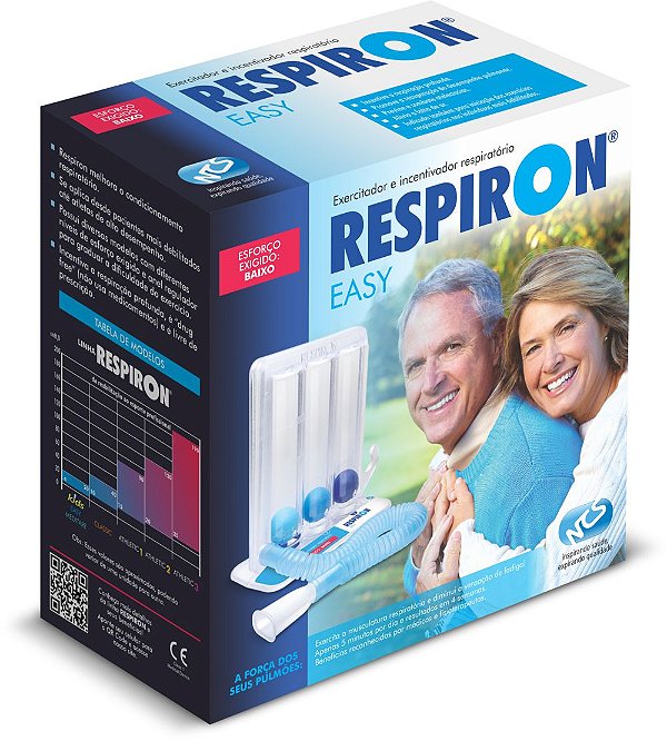 Respiron Easy NCS, Exercitador e Incentivador Respiratório