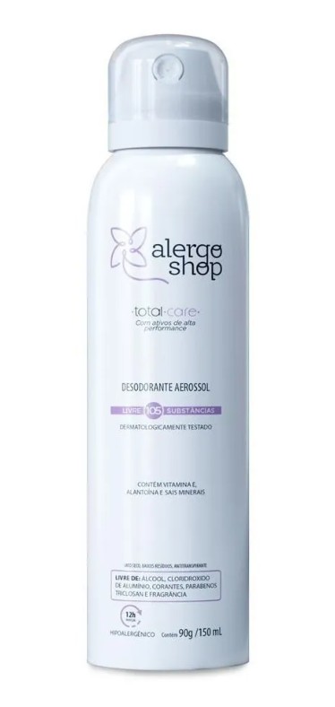 Desodorante Aerossol Total Care Alergoshop