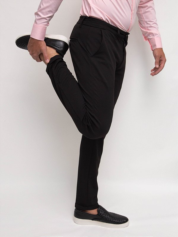 Calça Tech Flex Preto Ville de France