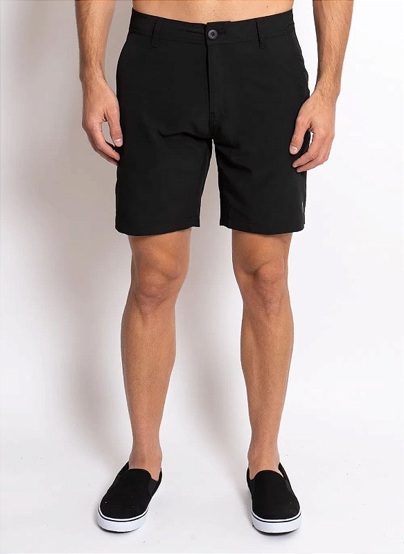 Bermuda Hibrida Preto Aleatory