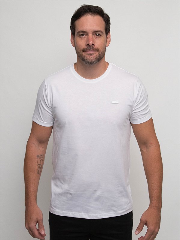 Camiseta Básica Branco Ville de France