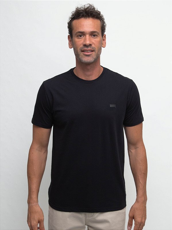 Camiseta Básica Preto Ville de France