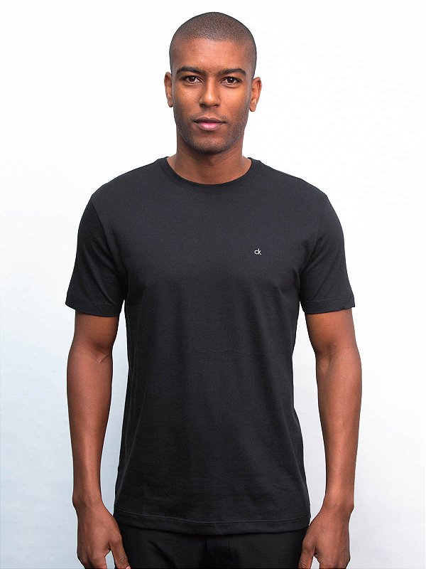Camiseta Básica Preto Calvin Klein