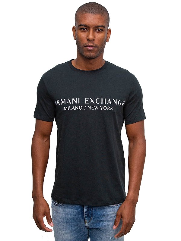 Camiseta Chumbo Armani Exchange
