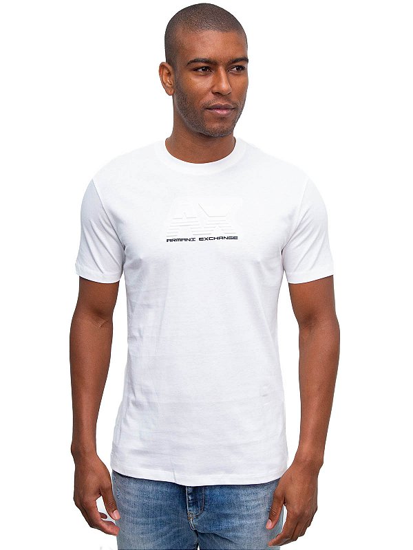 Camiseta Off White Armani Exchange