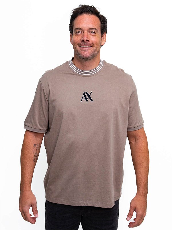 T-Shirt Bege Armani Exchange