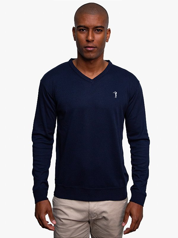 Suéter Gola V New Navy Aleatory