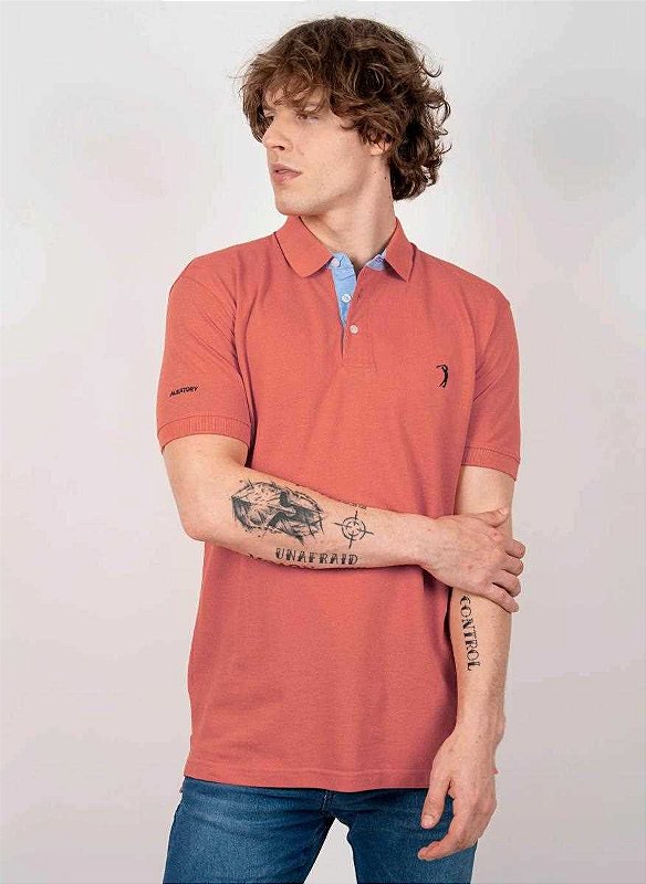 Polo Piquet Telha Aleatory