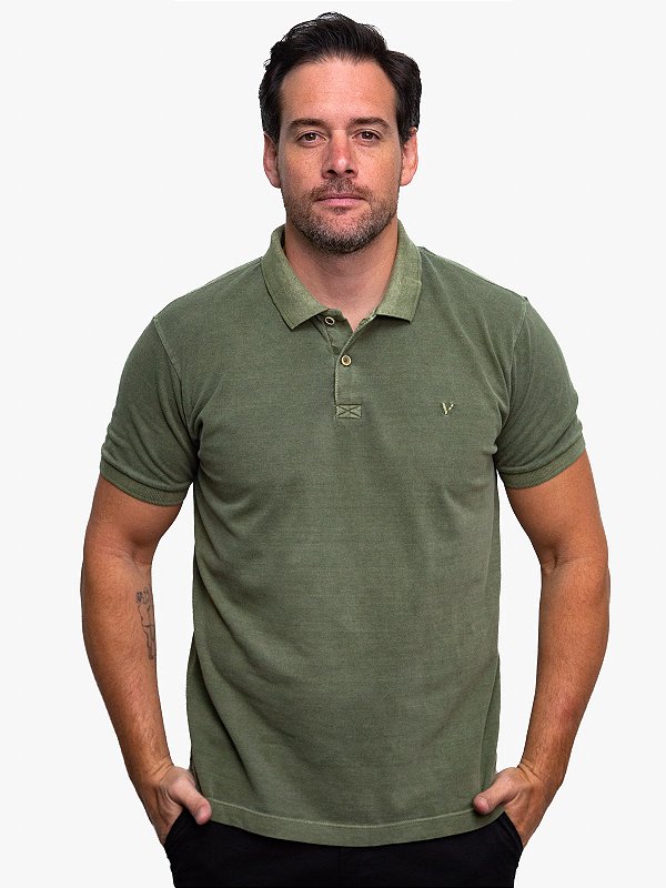 Polo Stoned Militar Ville de France