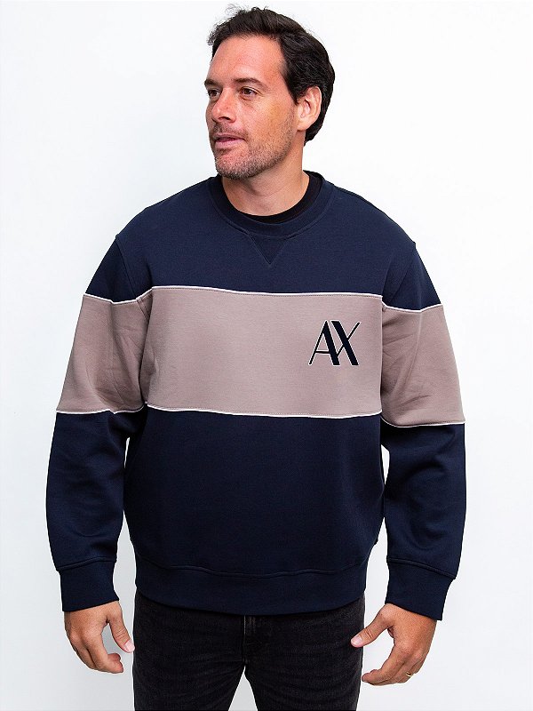 Moletom Marinho Armani Exchange