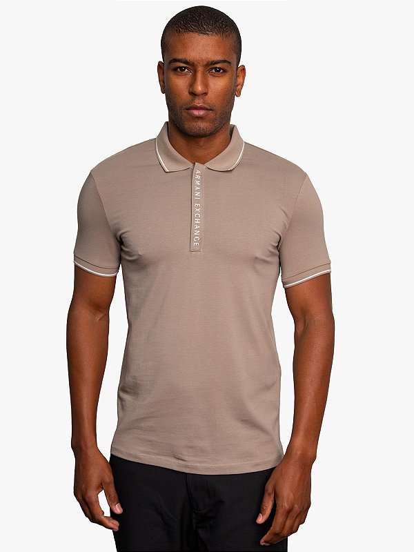 Polo Zíper Slim Armani Exchange