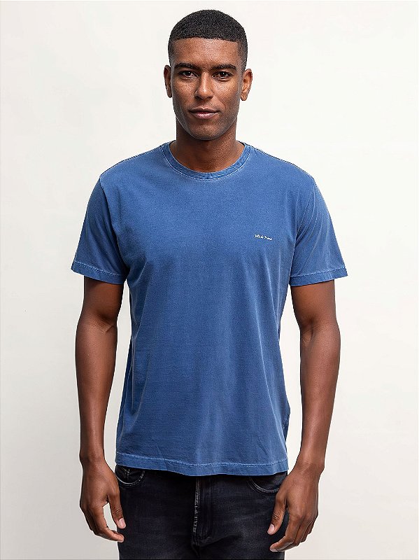 Camiseta Stoned Ville de France Marinho