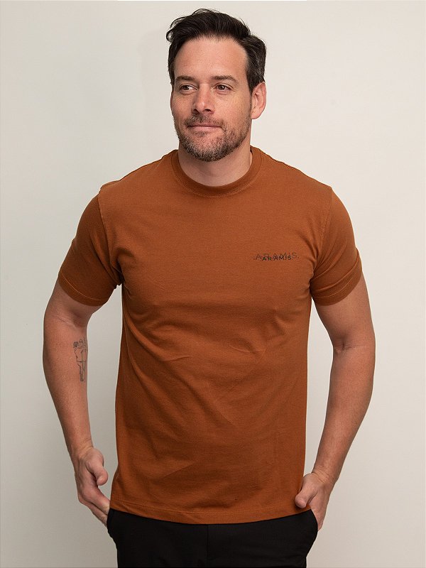 Camiseta Básica Aramis Duplo Caramelo