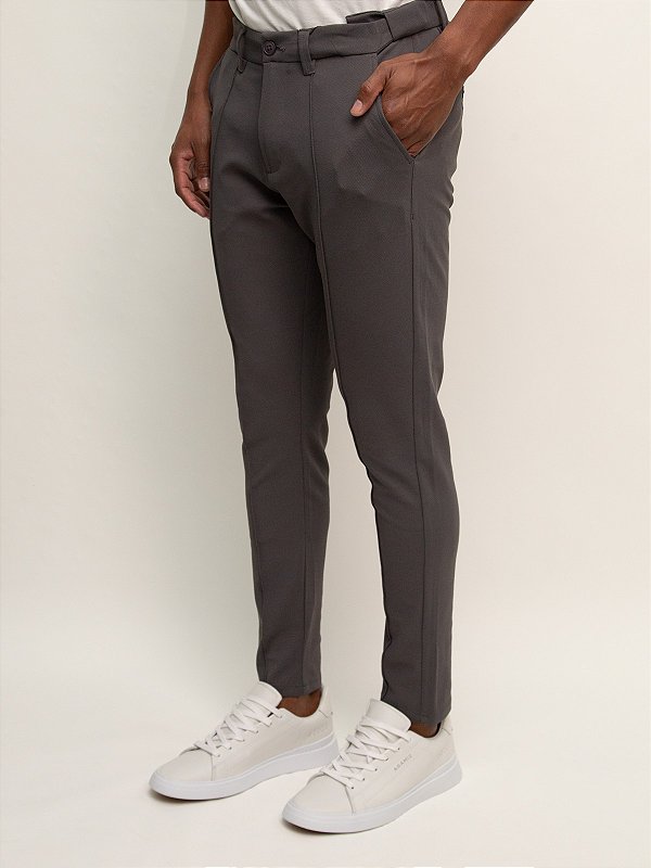 Calça Tech Moovex Waffle Slim Grafite Ville de France