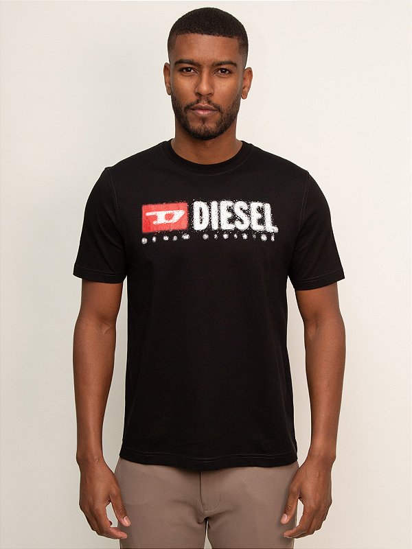 Camiseta Diesel T-Adjust K14 Maglietta Preto