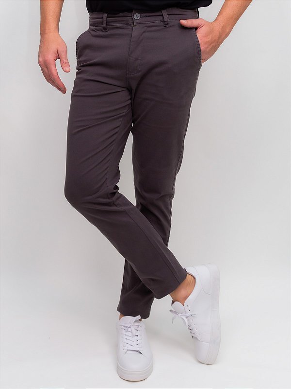 Calça Alfaiataria Victory Chumbo Ville de France