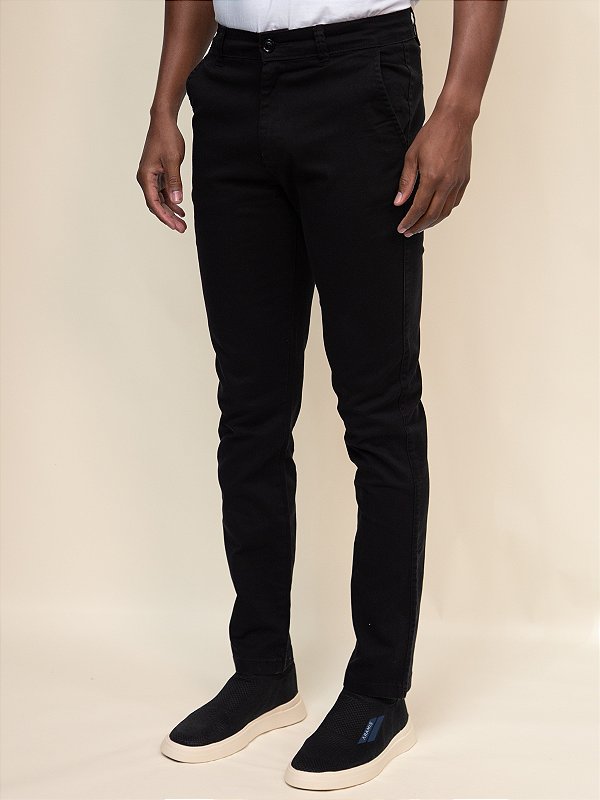 Calça Alfaiataria Victory Giacomelli Uomo Preto