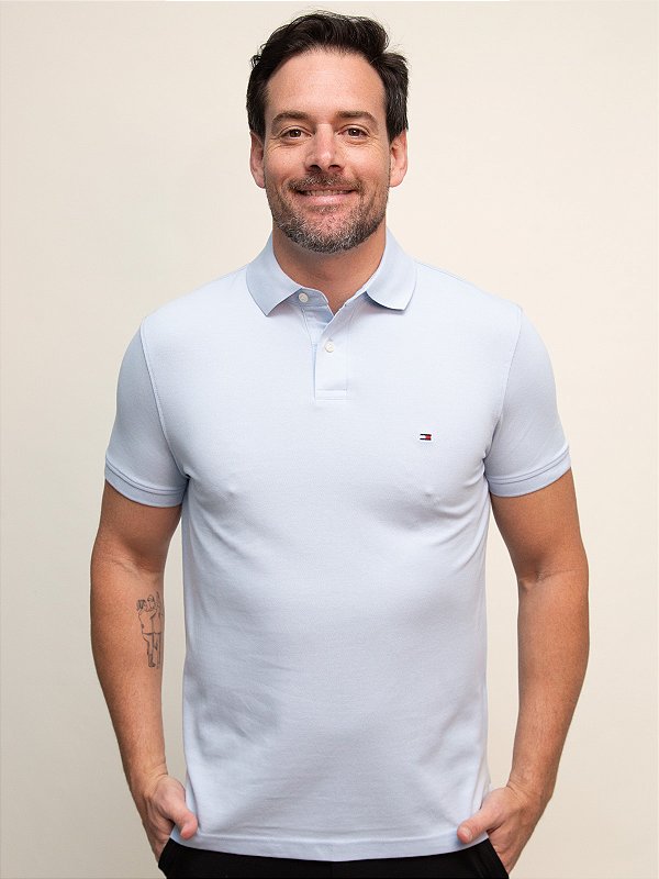 Polo Piquet Regular Fit 1985 Tommy Hilfiger Breezy Blue