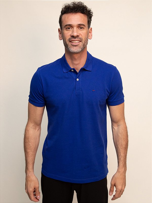 Polo Piquet Aramis Azul Royal