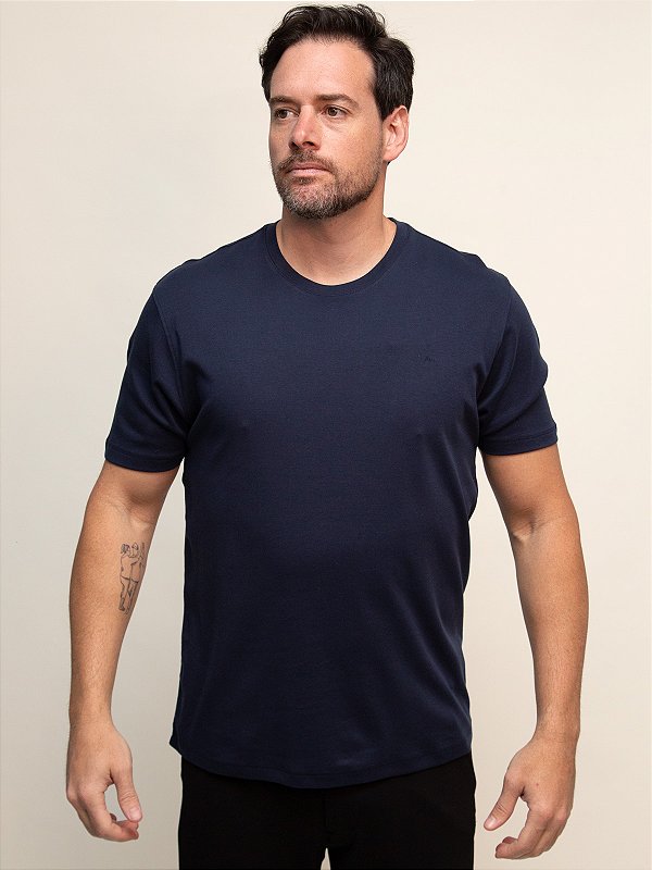 Camiseta Liquid Cotton Aramis Navy
