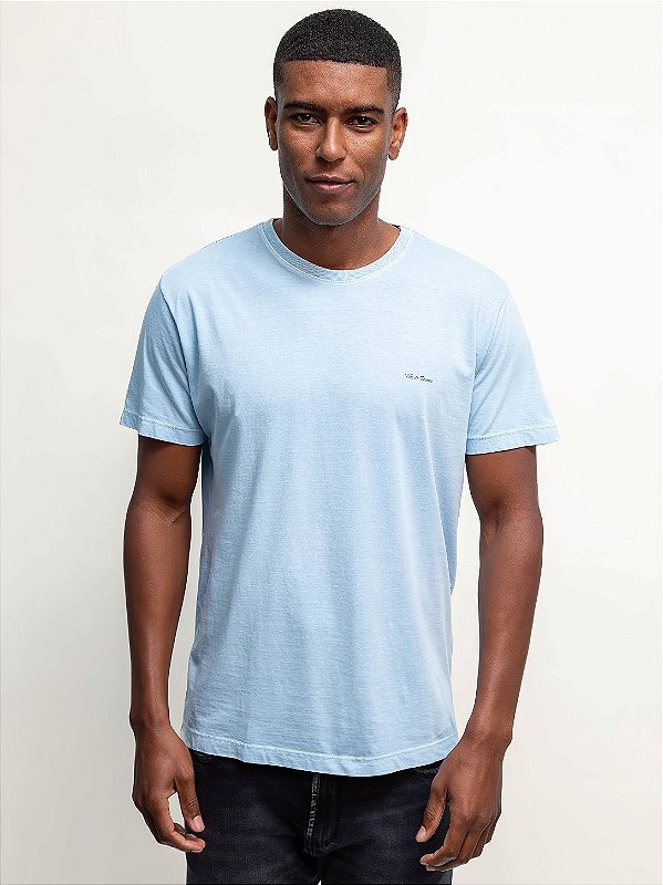 Camiseta Stoned Ville de France Azul Claro