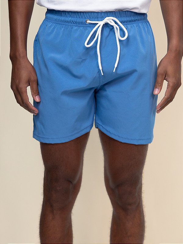 Shorts Básico Ville de France Azul