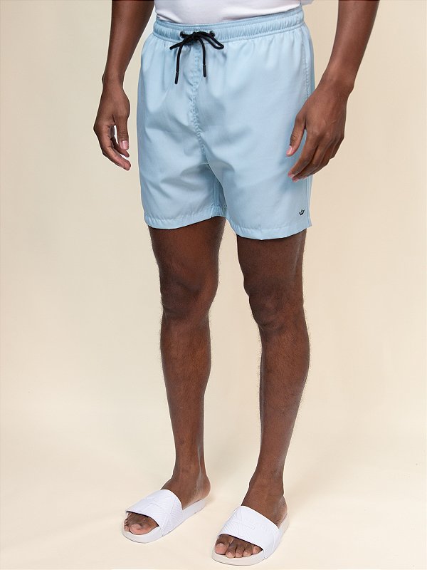 Shorts Concept Básico Docthos Azul Claro