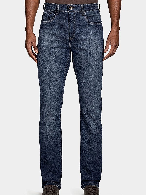 Calca Jeans Aramis Regular Intense Power Azul Escuro